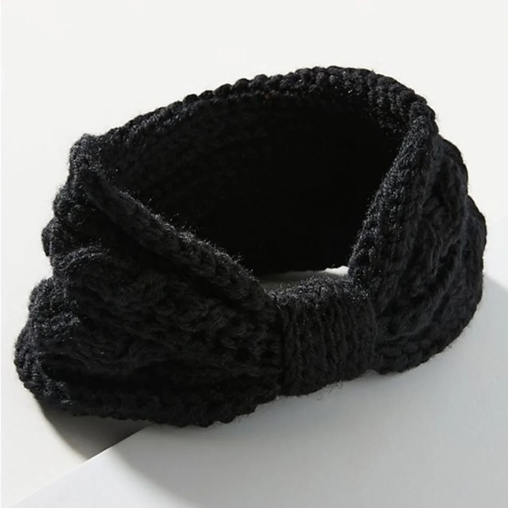Cable-Knit Twist Headband